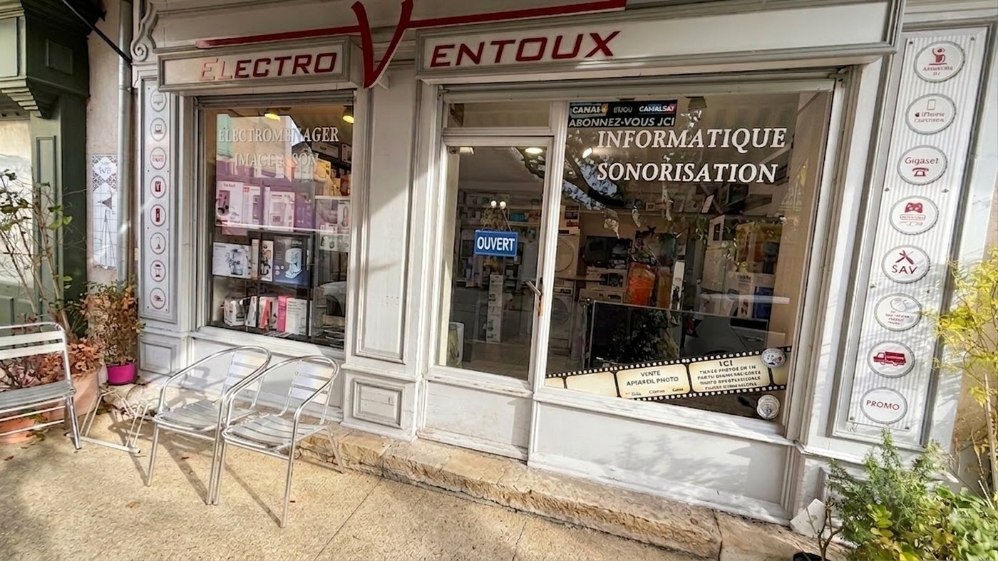 Magasin Electro Ventoux à Sault — vente, réparation, informatique, sonorisation
